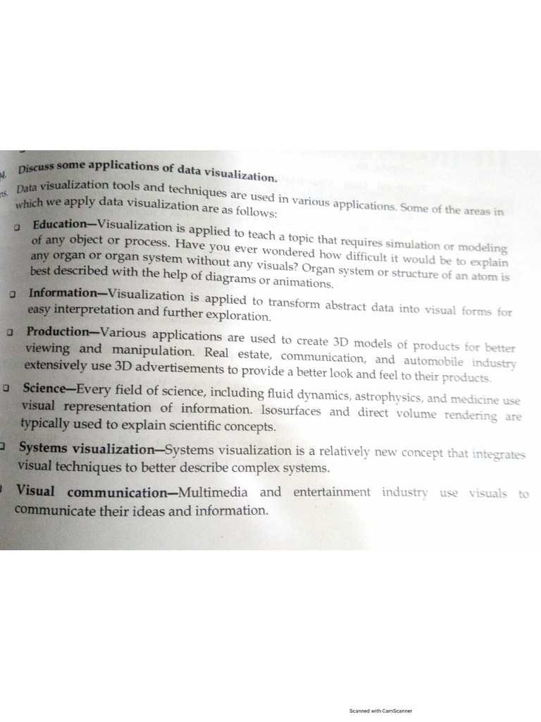 Visualization Applications-8 | PDF