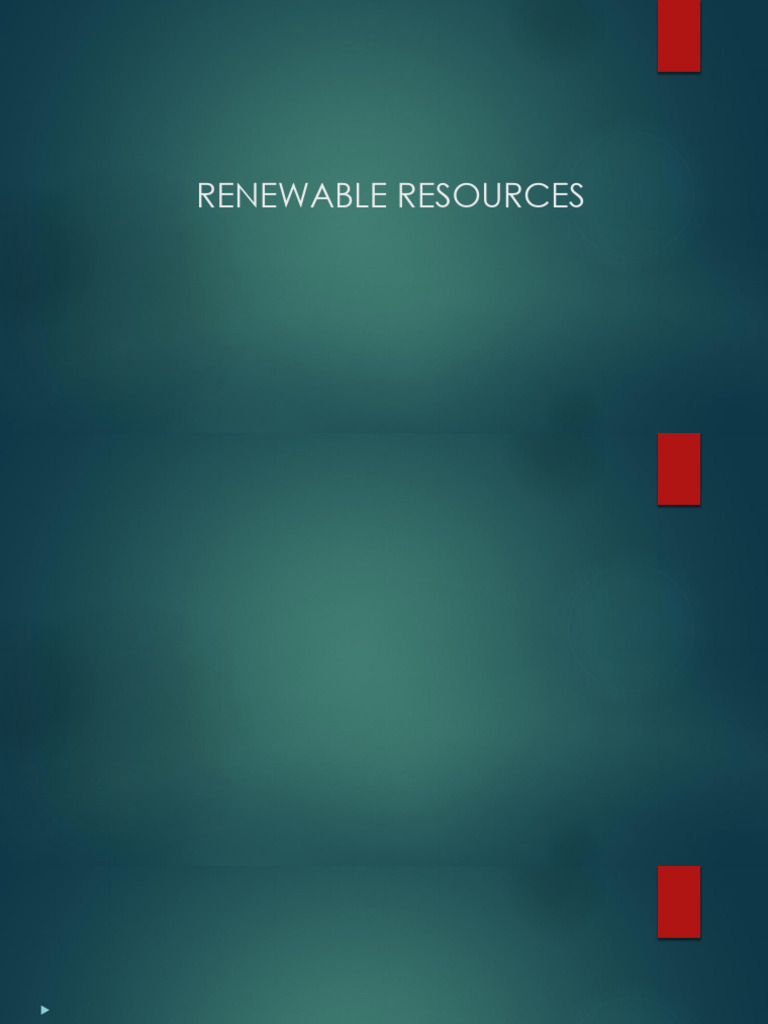 Renewable Resources Evansville