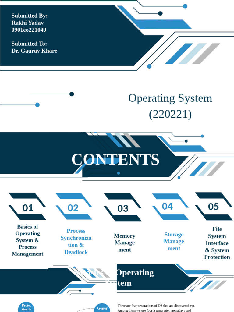 OS Concepts for Computer Science Students | PDF | Process (Computing ...