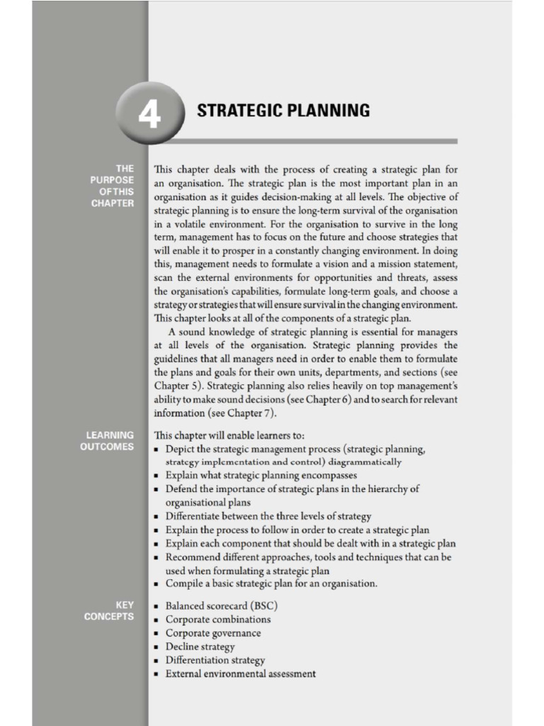 Management Chapter 4 | PDF