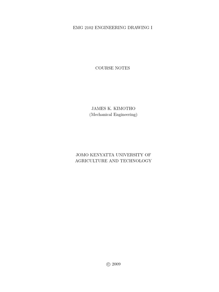 Engeneering Drawing | PDF | Circle | Technical Drawing