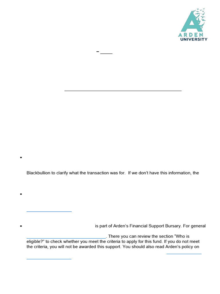 DSA2 Equipment Bursary for Hardship | PDF