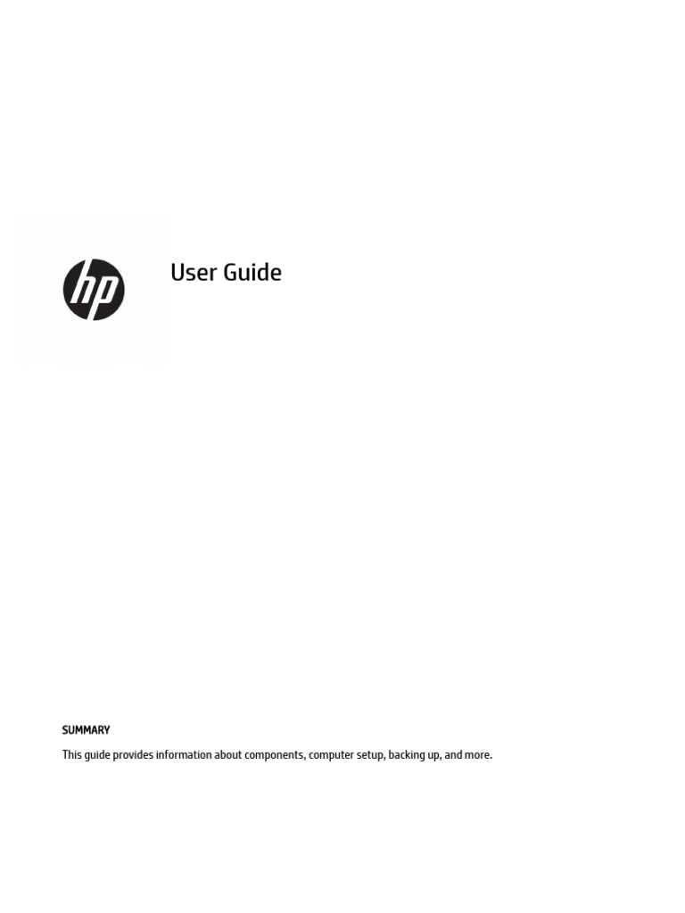 HP Z6 User Guide | PDF | Computing | Computer Engineering