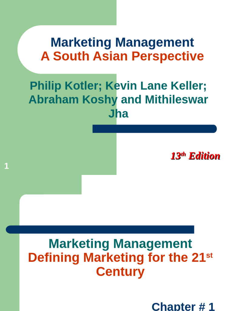 Marketing Management Overview | PDF | Marketing | Demand