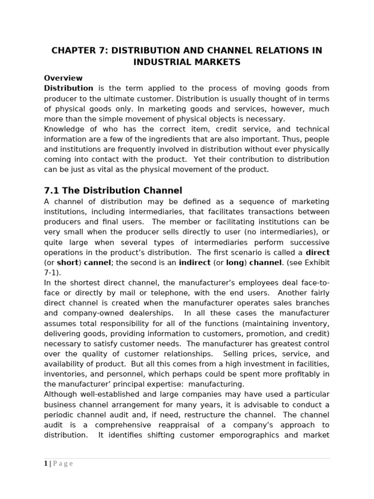 Busines market ch 7 8 pdf sales advertising