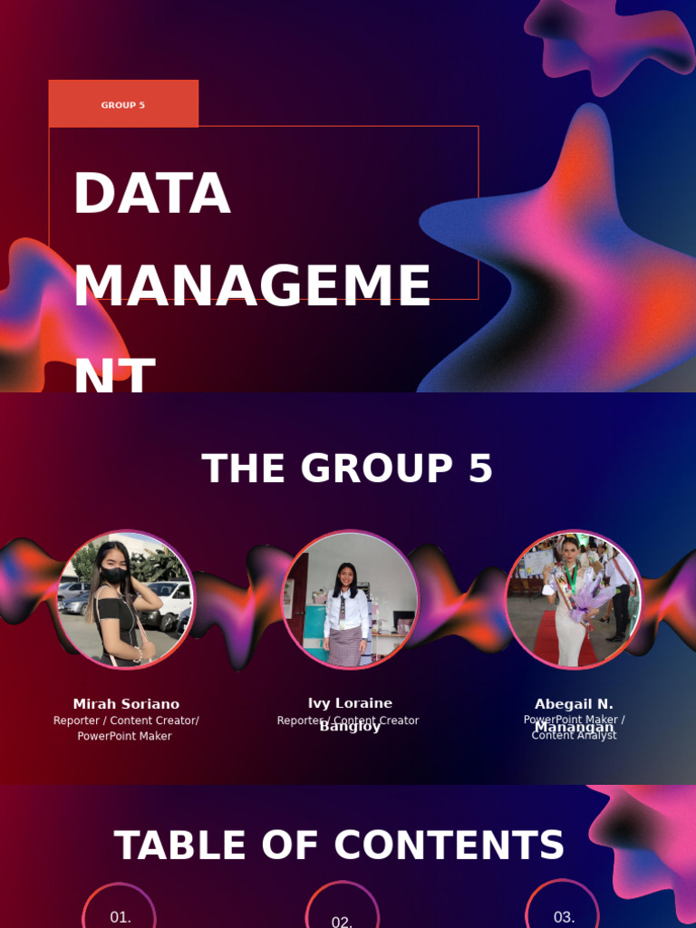 Group 5 Data Management | PDF | Databases | Postgre Sql