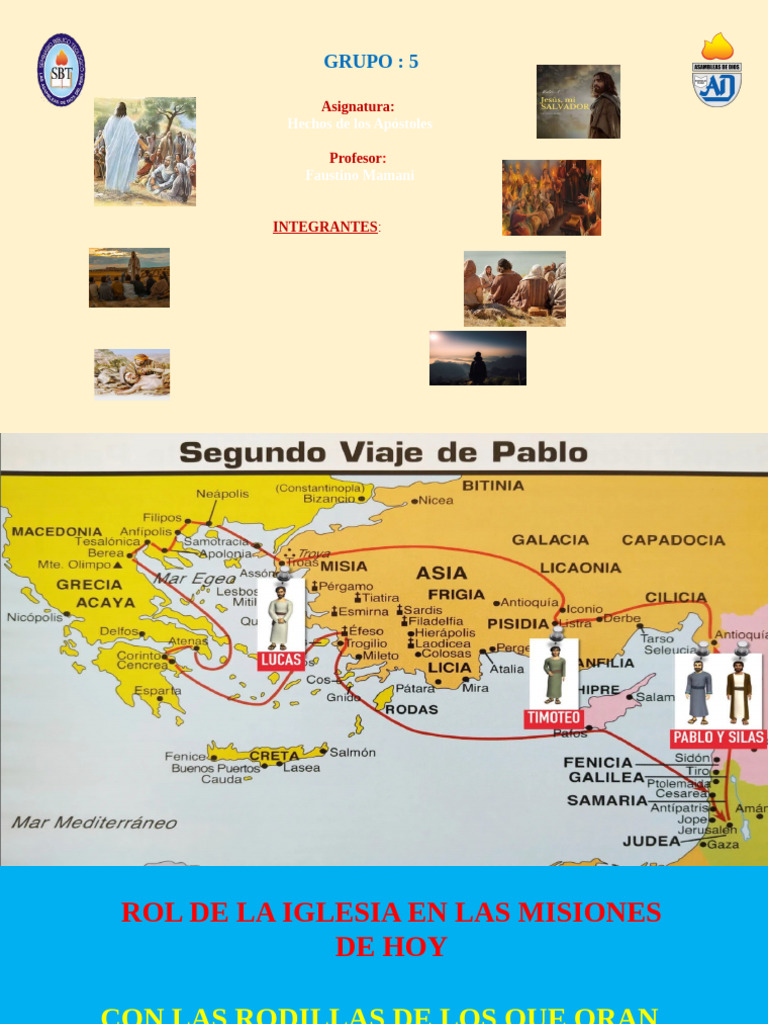Rol de la Iglesia en las Misiones Hoy | PDF | Jesús | Cristo (título)