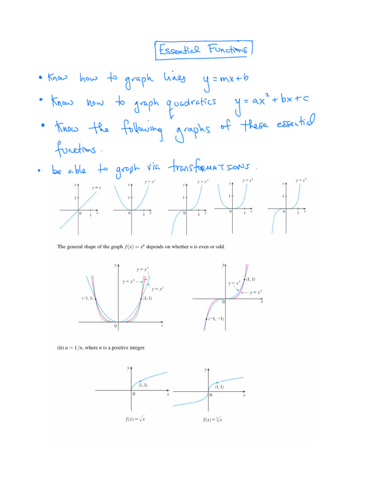 Essential Functions | PDF