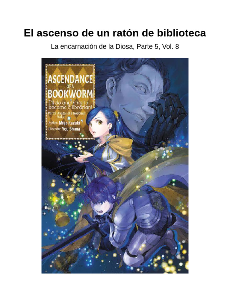 El Ascenso de Un Ratón de Biblioteca - Parte 5, Volumen 9 (Libro 30) | PDF  | Oración, image size:768x1024