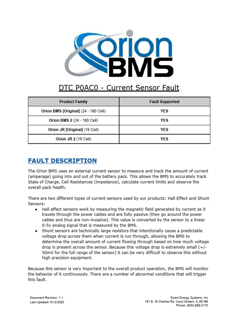 DTC P0AC0 - Current Sensor Fault | PDF | Computer Engineering | Electricity