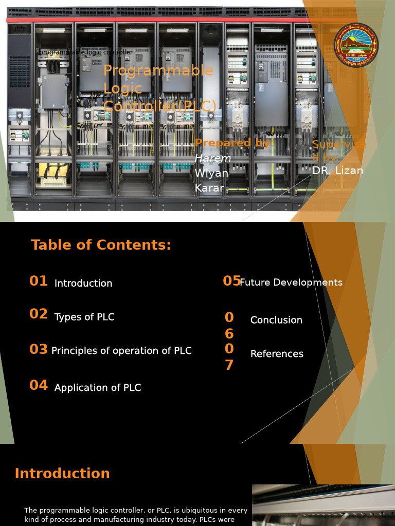 Overview of Programmable Logic Controllers | PDF | Programmable Logic ...