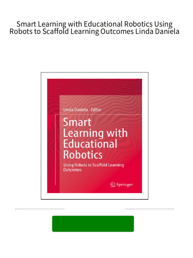 [Ebooks PDF] download Smart Learning with Educational Robotics Using