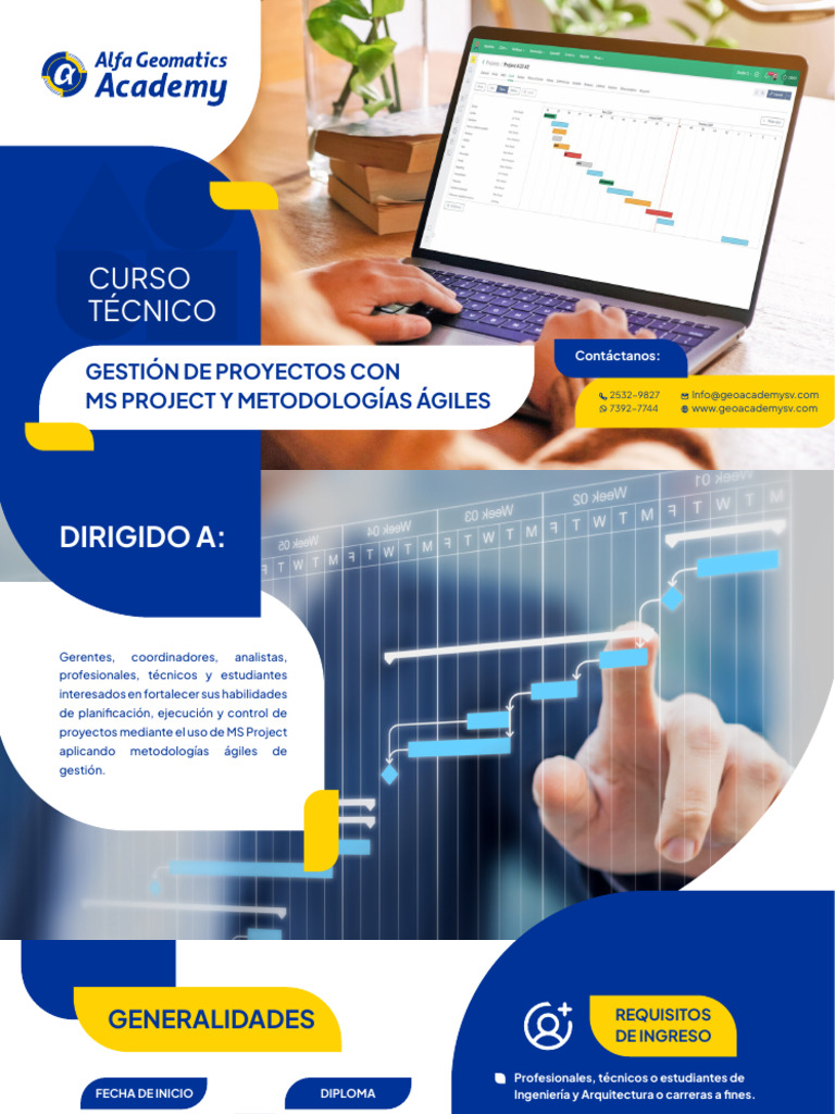 Requisitos para Curso MS Project | PDF | Gestión de proyectos | Geodesia