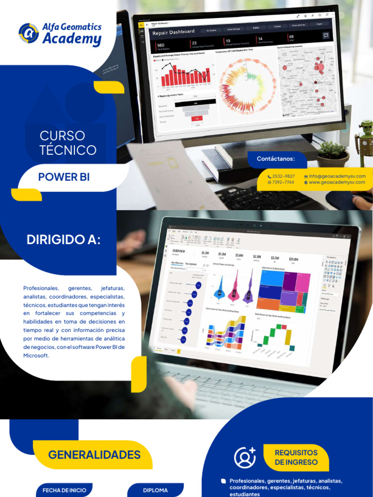 Curso de Power BI en Alfa Geomatics | PDF | Logística | Microsoft