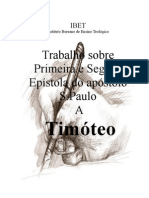 Trabalho sobre Timóteo