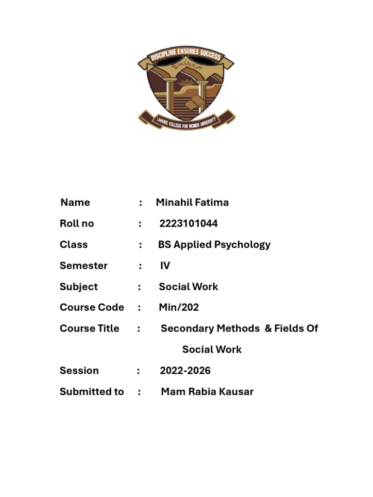 Document 1 6 pdf social work mental health