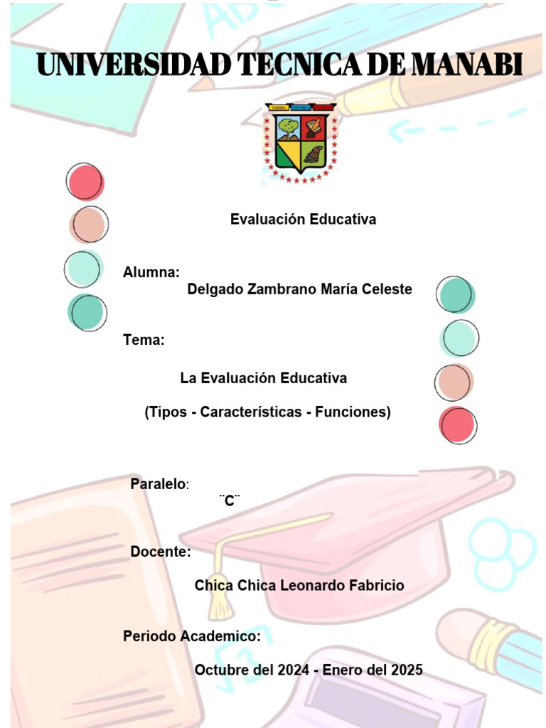 Tipos y Funciones de la Evaluación Educativa | PDF