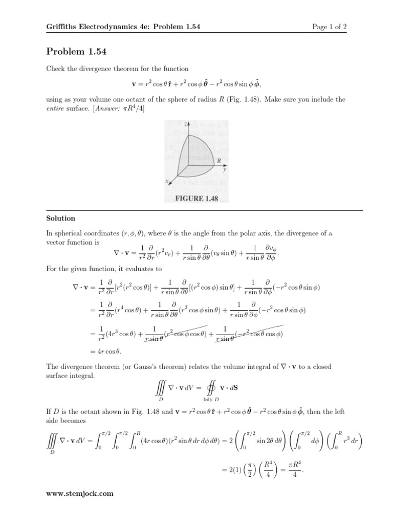 Ex 1 Lista 1 Sol | PDF | Mathematical Analysis | Mathematical Physics