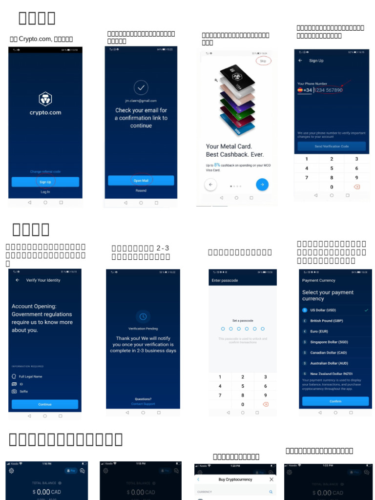 交易所：Crypto com买币教程| PDF