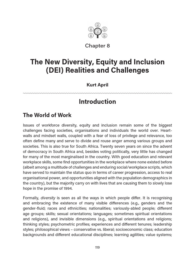 The New Diversity Equity and Inclusion D | PDF | Social Exclusion ...