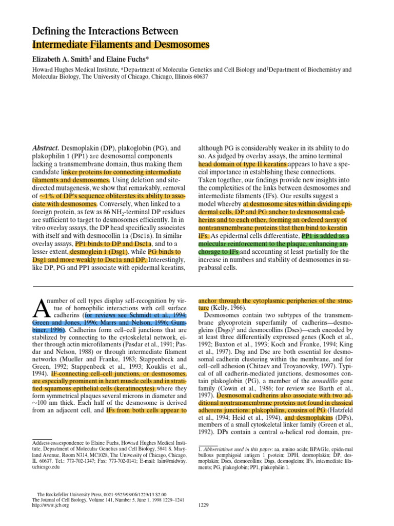 Smith-1998 | PDF | Molecular Cloning | Proteins