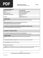NIED Scheme of Work Template | PDF