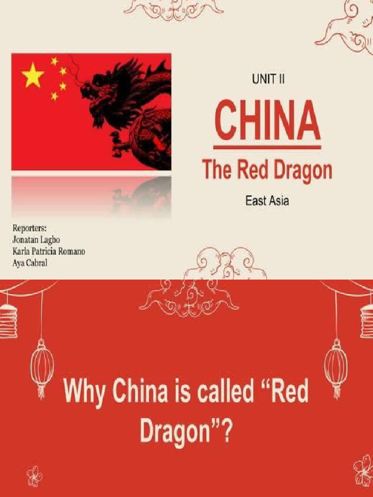 China The Land of Dragon | PDF
