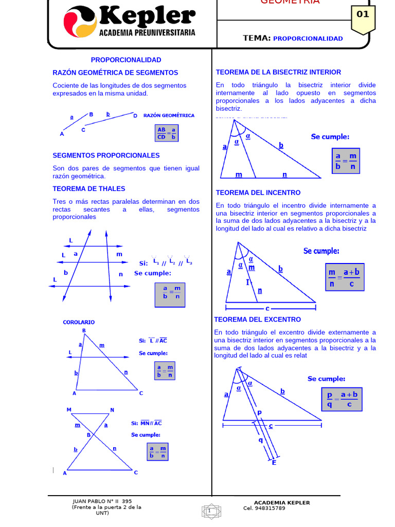 Compendio de Geometria Parte 2 | PDF | Triángulo | Geometría euclidiana