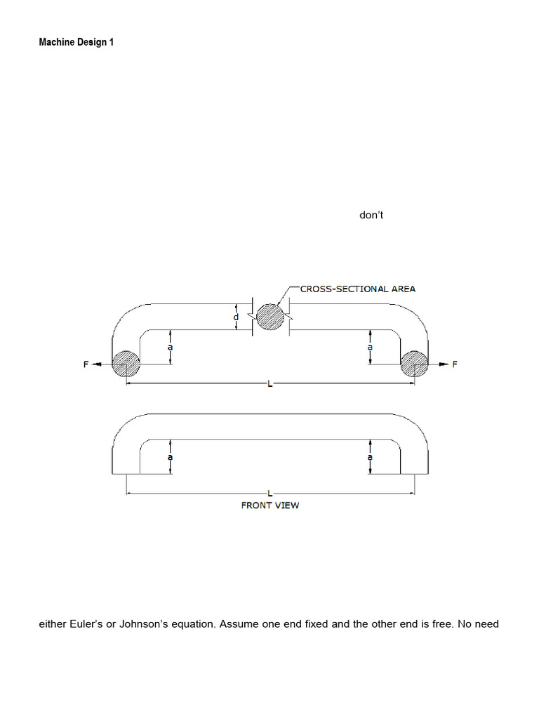 Machine Design Midterm Exam Problems | PDF | Stress (Mechanics ...