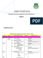 ICT Form 5_Yearly Plan 2012