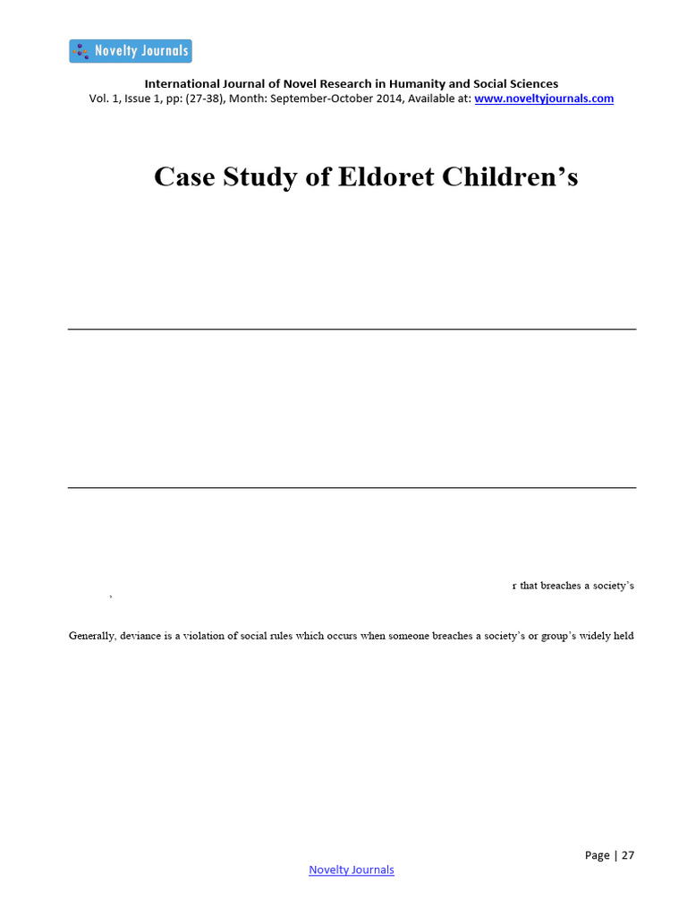 Causes Of Deviant Behaviour In Schools