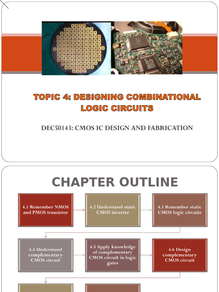 Topic 4 Dec50143 | PDF | Cmos | Logic Gate