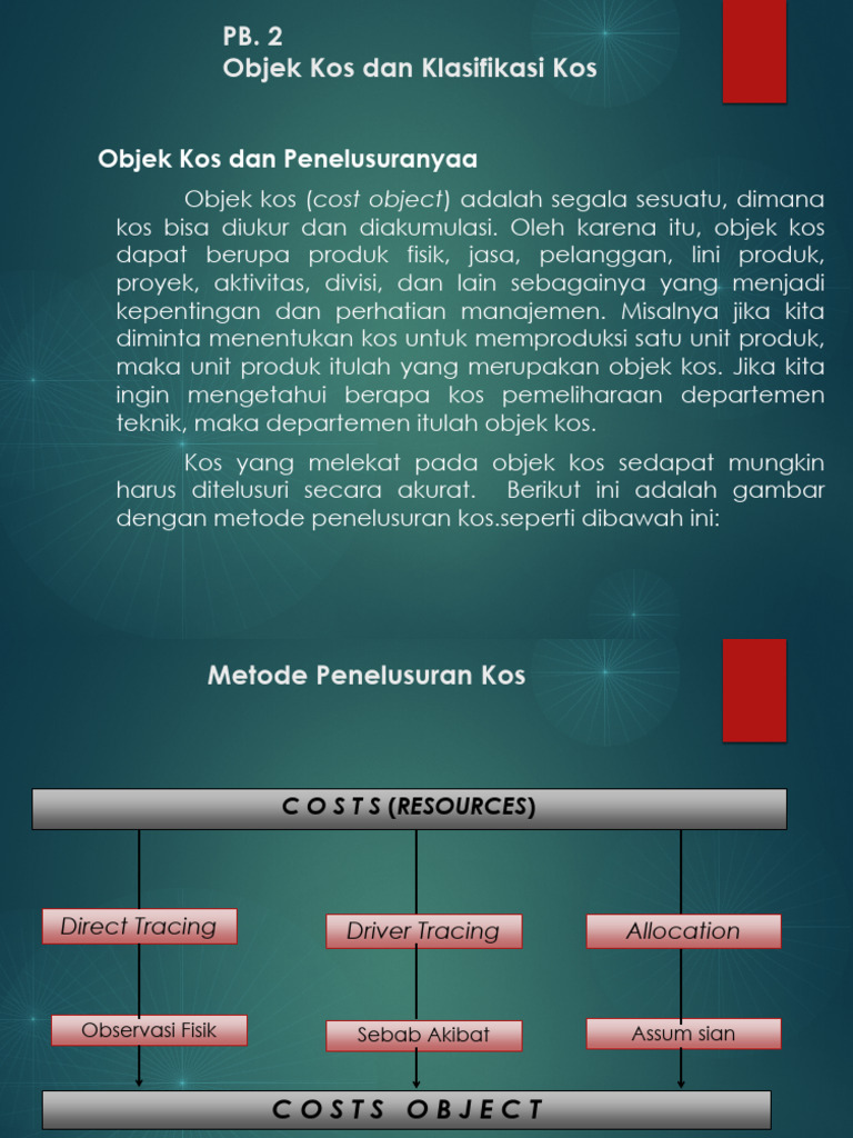Klasifikasi Kos dalam Akuntansi Manajemen | PDF