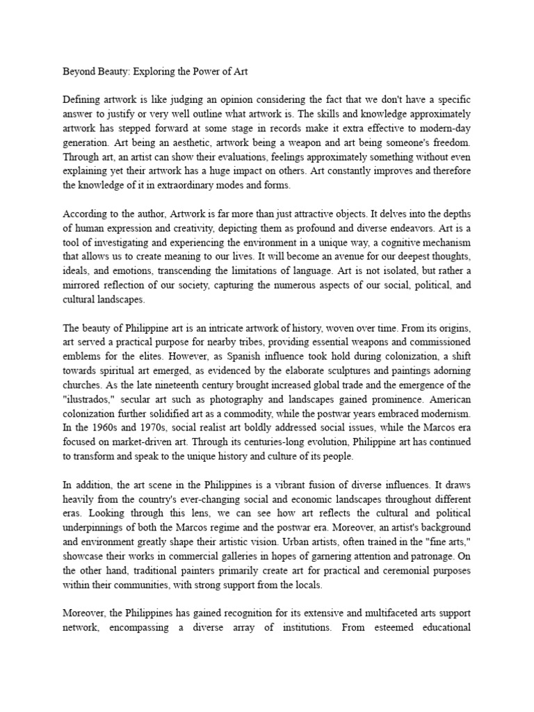 Aap 2 Pdf Liberal Arts Education The Arts