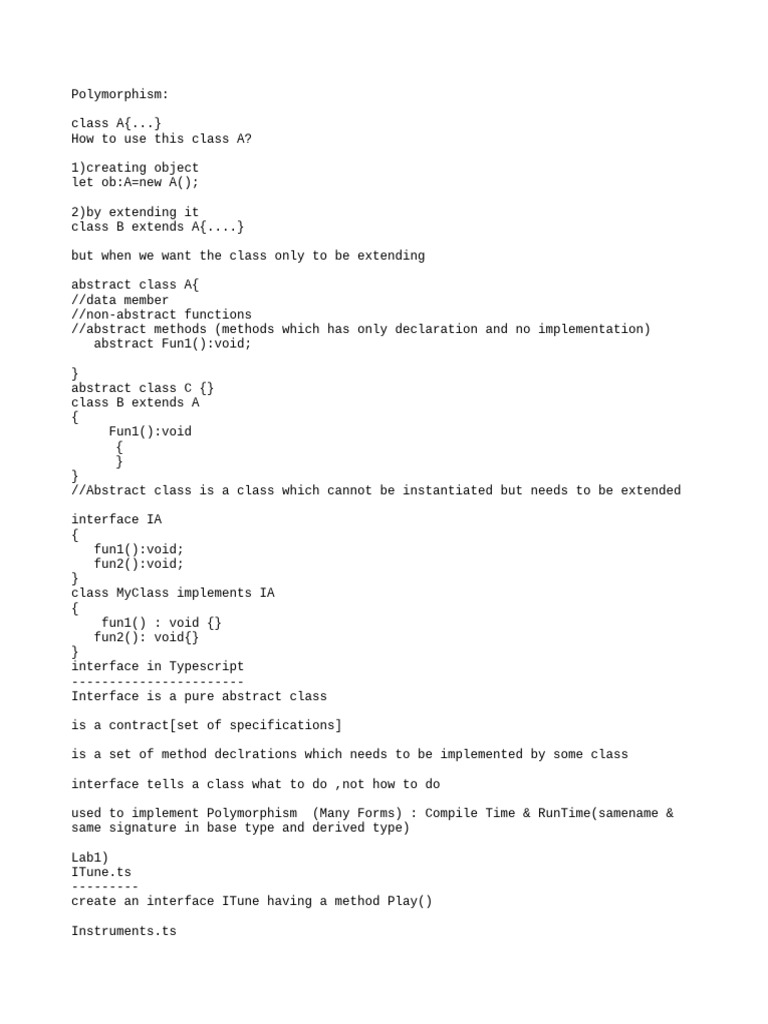 Angular Basics 4 | PDF | Class (Computer Programming) | Method ...