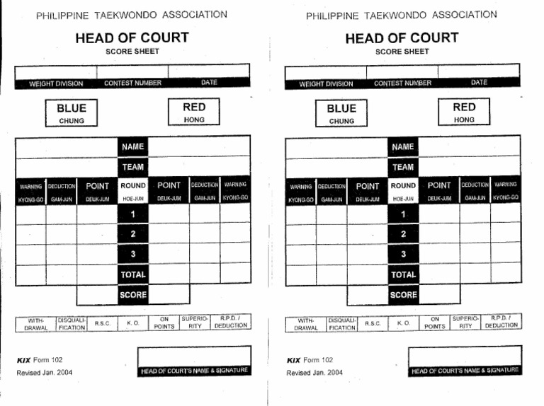 Head of Court Paper | PDF