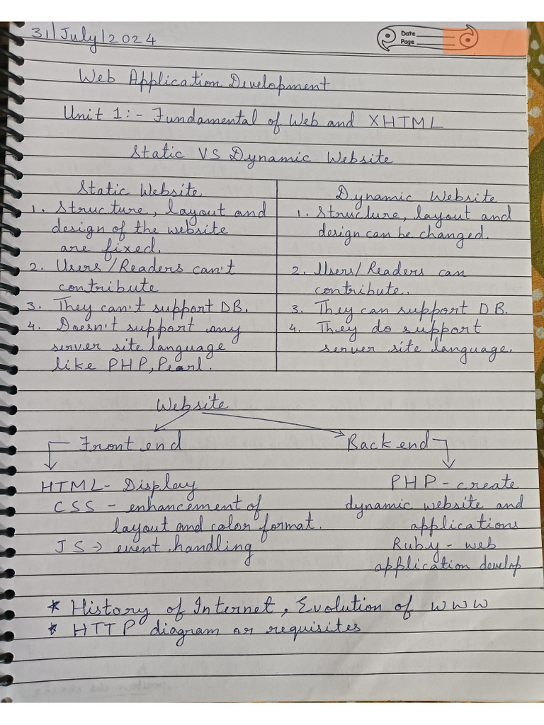 Web Development Notes | PDF