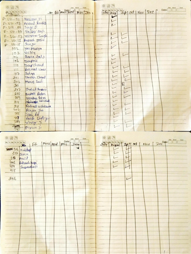 List of Amount Received August and September | PDF