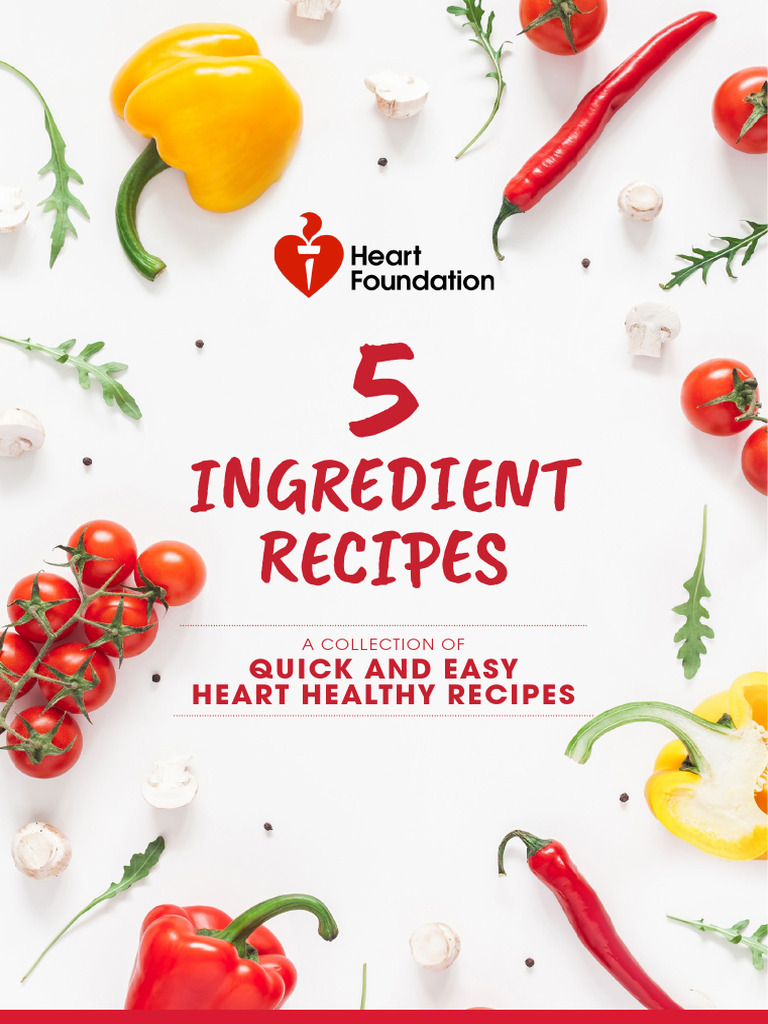 5 Ingredient Booklet | PDF | Healthy Diet | Pasta