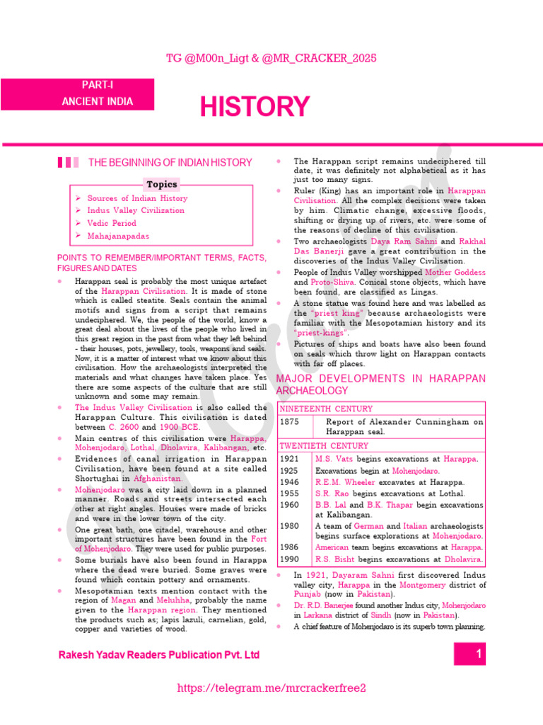 Harappan Civilization Overview | PDF | Noble Eightfold Path | Indian ...