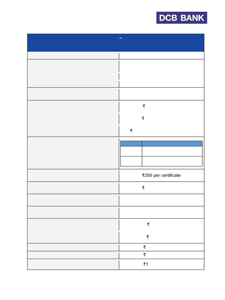 DCB Gold Loan Term Loan | PDF | Finance & Money Management