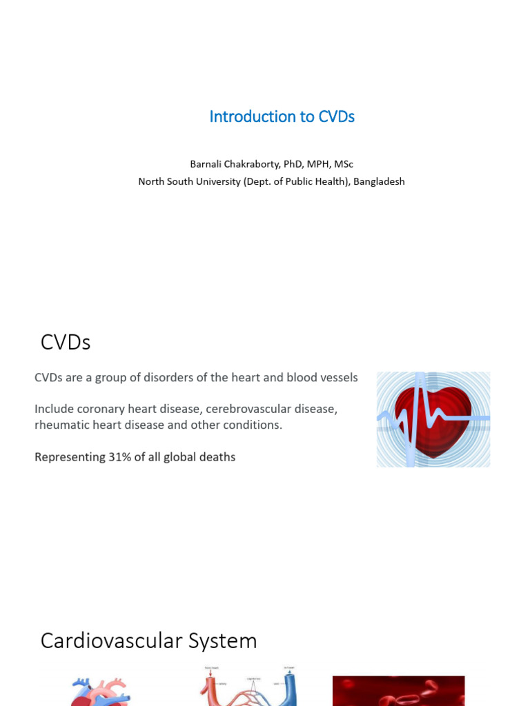 CARDIOVASCULAR DISEASES CVDS intelligence overview