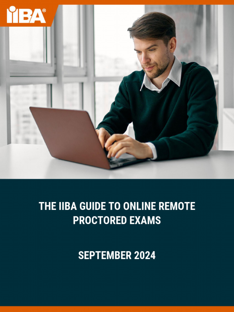Iiba Guide To Online Proctored Exams | PDF | Identity Document | Internet