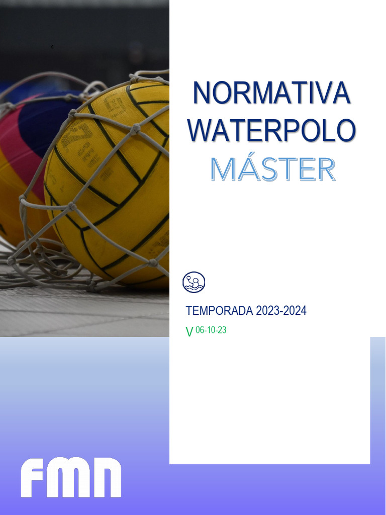 Normativa Master - Normat Gen WP Master 23-24 v6!10!23 | PDF | Deportes