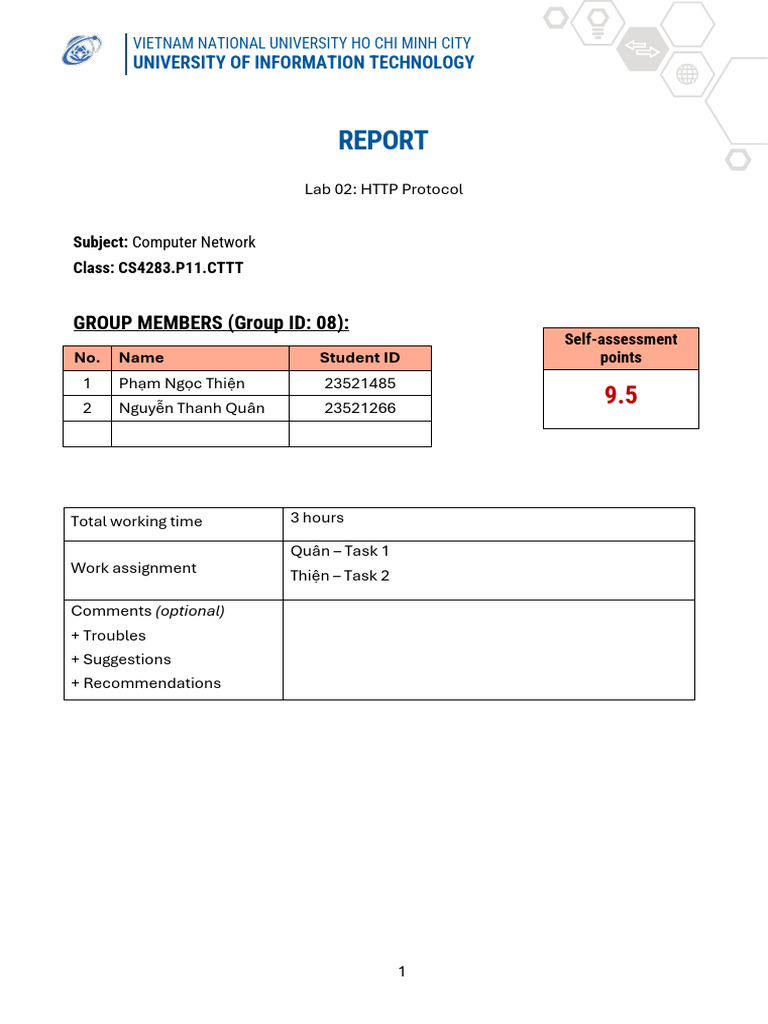 Lab2 Group8 | PDF | Networking | Internet & Web