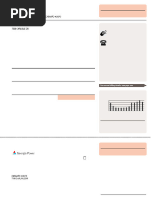 georgia-power-utility-bill-template