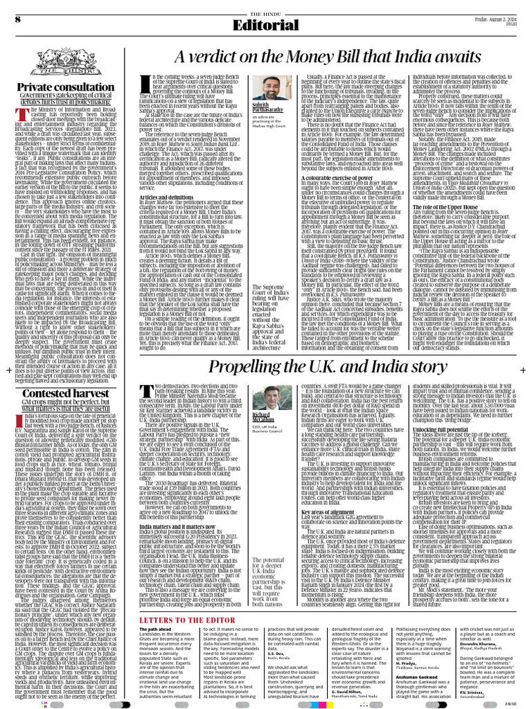 All English Editorials 2 - 8 | PDF | Government Budget Balance | Government