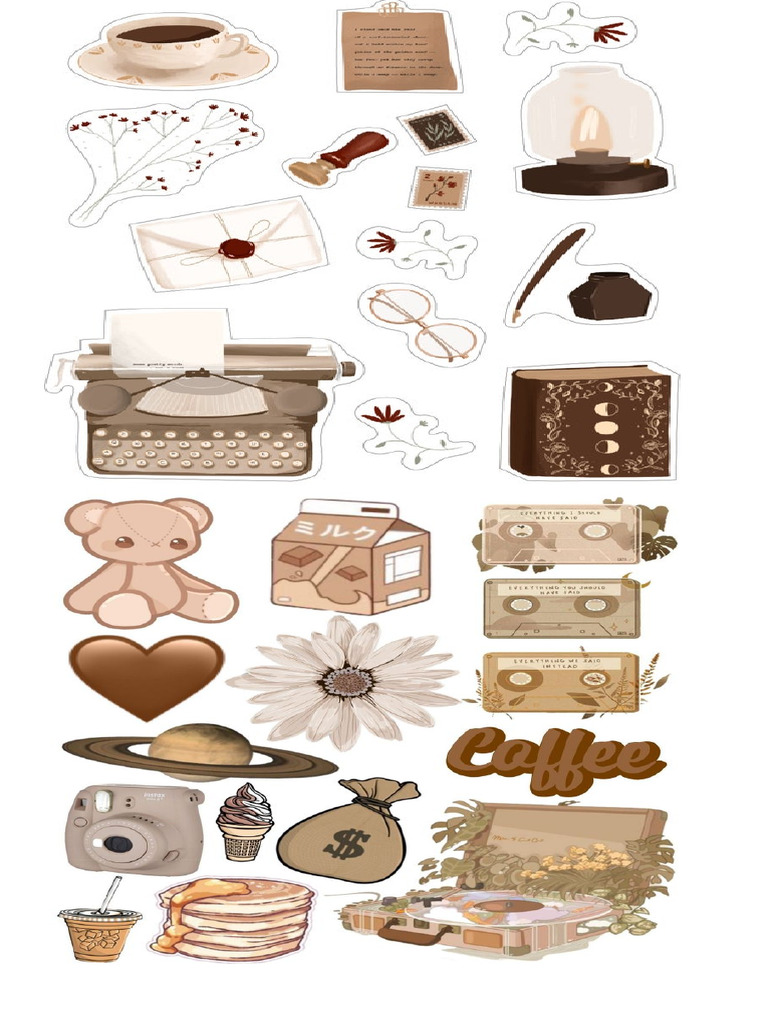 Brown stickers | PDF