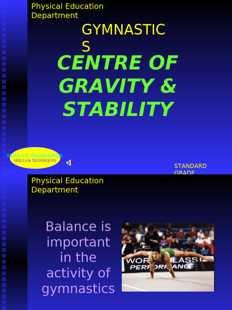 Gymnastics: Balance and Stability Techniques | PDF | Gymnastics | Weight