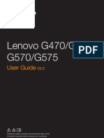 Lenovo G575 User Guide English)